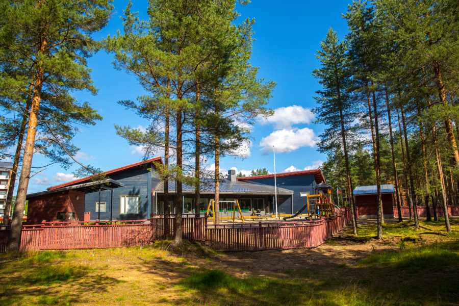 Hiirulaisenkuja day care center is a healthy environment for children.