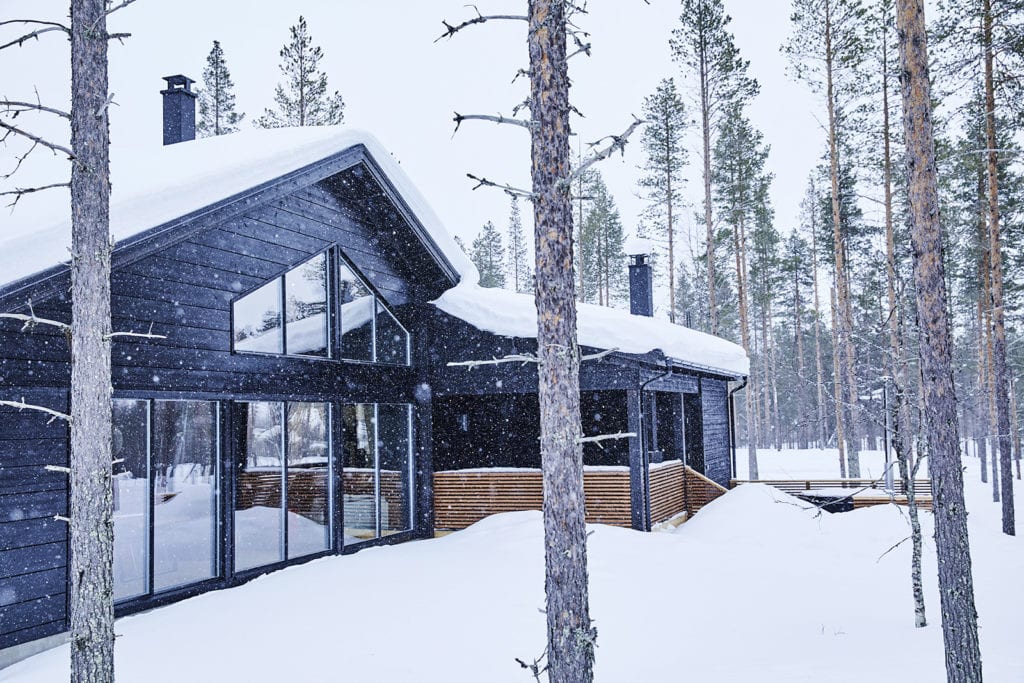 Casa Sciatore: A skier’s home on the fell, Honka log houses