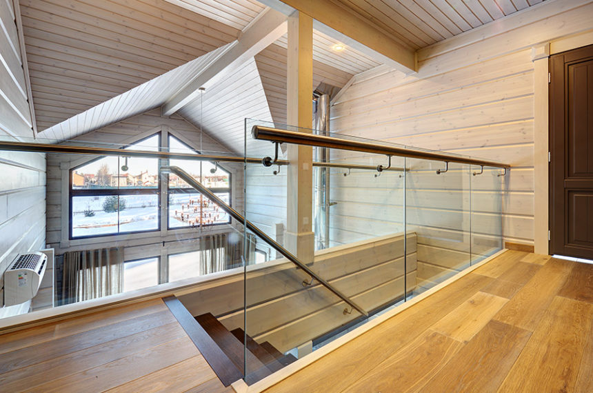 Honka Serenata is a popular design with high ceilings and wonderfully light-filled living room.