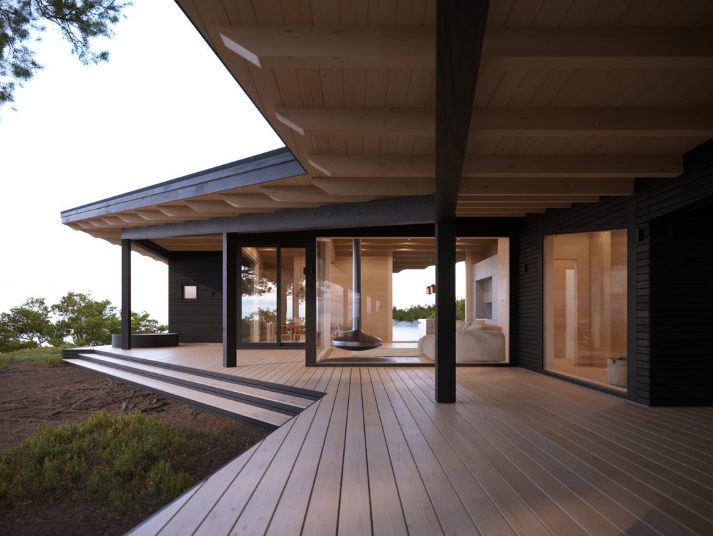 Promising architects given free rein: introducing the magnificent Honka Frame wooden houses of 2022