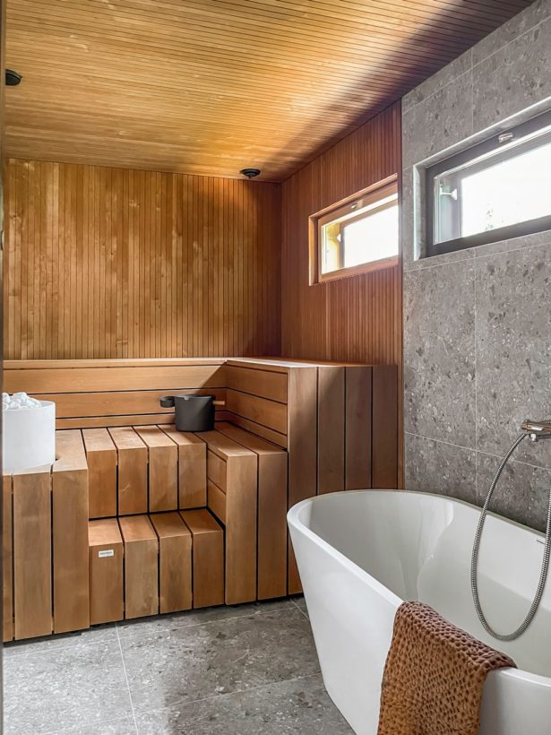 Honka - Gentle wood and pastel colours – this is the modern log home of Juuso and his family