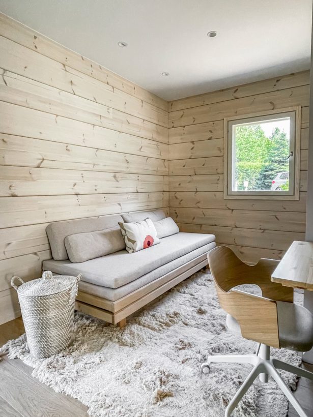Honka - Gentle wood and pastel colours – this is the modern log home of Juuso and his family