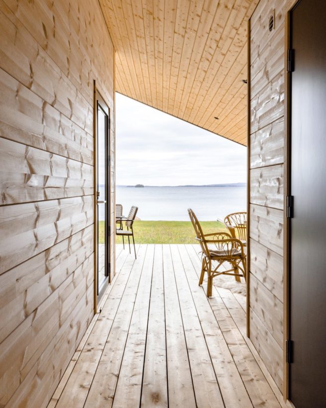 Modern log cabin for an active family – this is the holiday house of Hanna, Johannes and the children