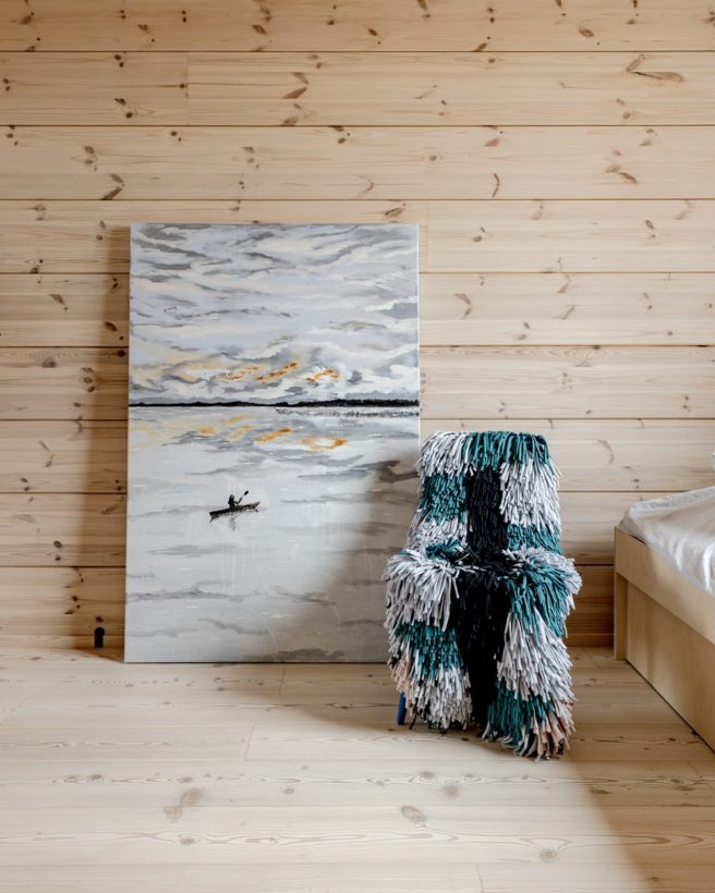 Modern log cabin for an active family – this is the holiday house of Hanna, Johannes and the children