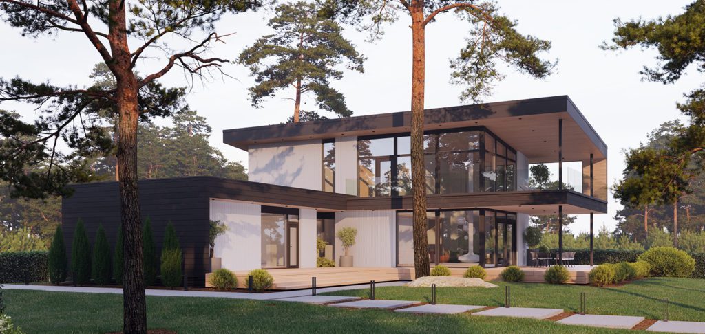 Promising architects given free rein: introducing the magnificent Honka Frame wooden houses of 2022