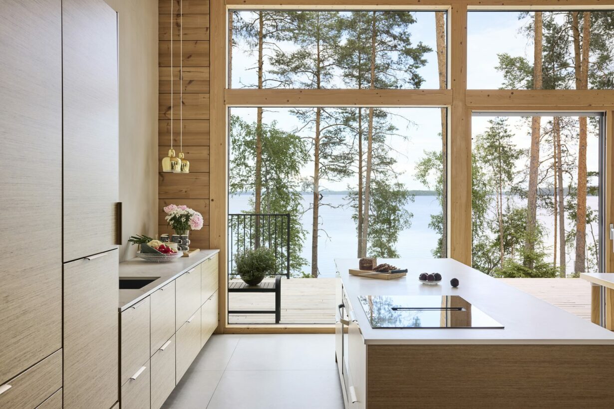A modern Honka Tuuli log villa – A couple’s paradise