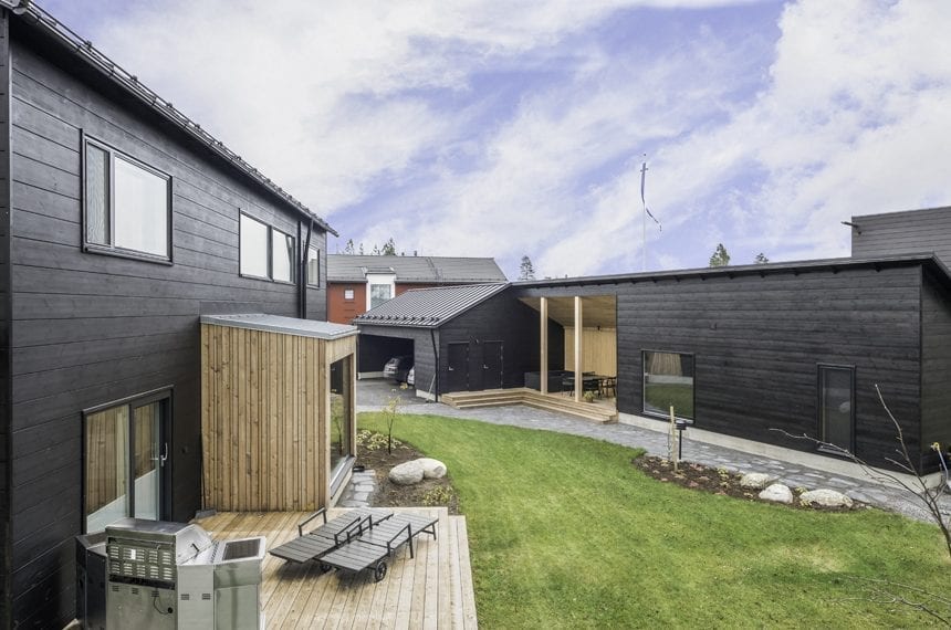 Honka Markki - a modern log home