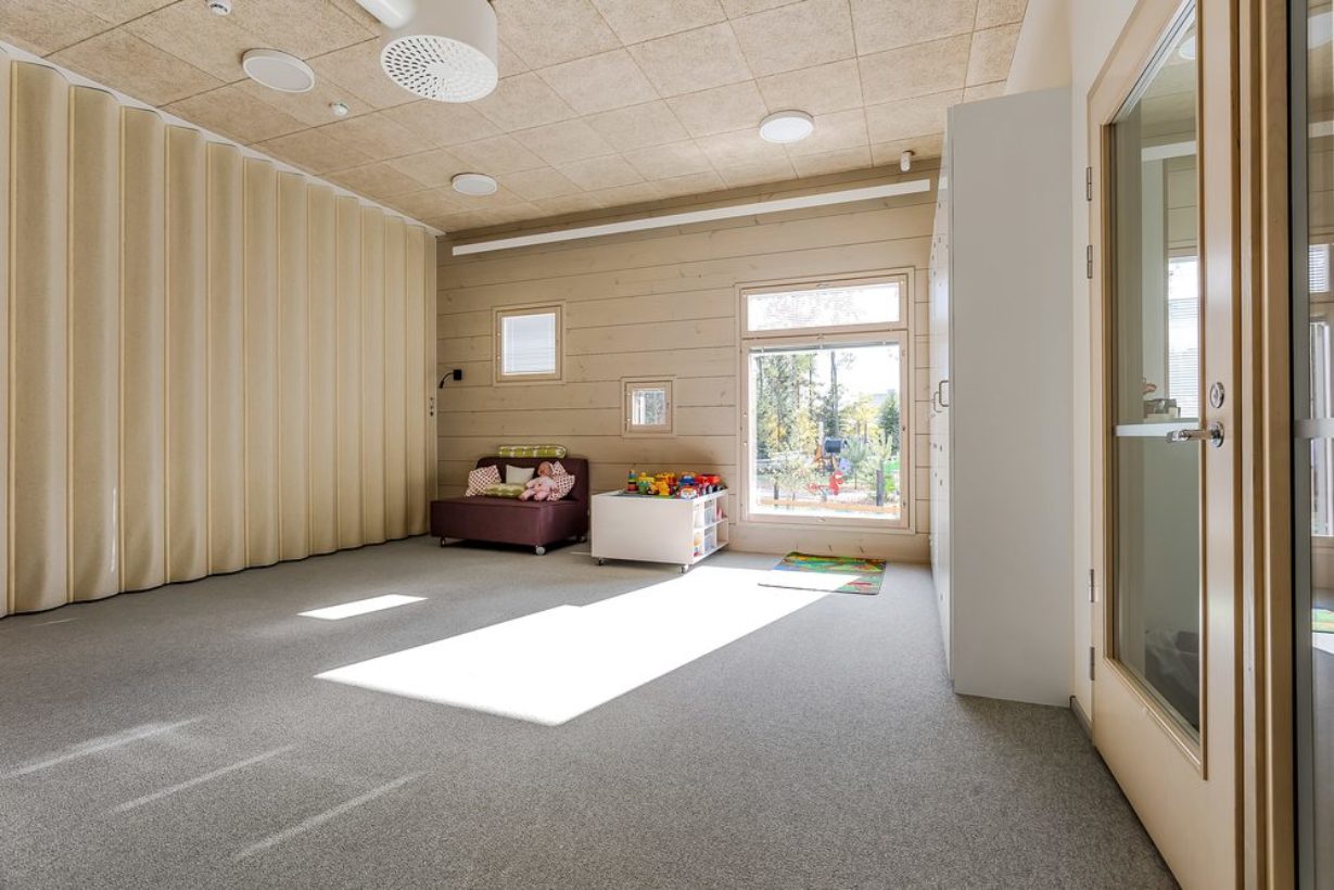 Honka - Finland’s largest log-built daycare centre constructed in Koivukylä, Vantaa