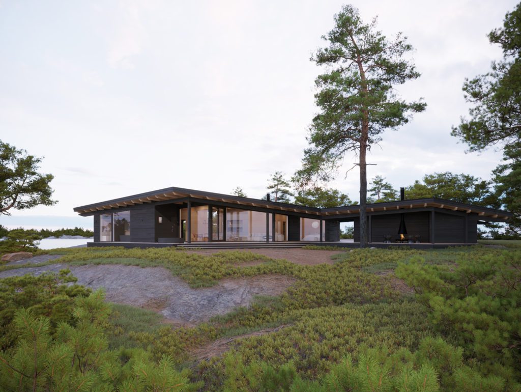 Promising architects given free rein: introducing the magnificent Honka Frame wooden houses of 2022