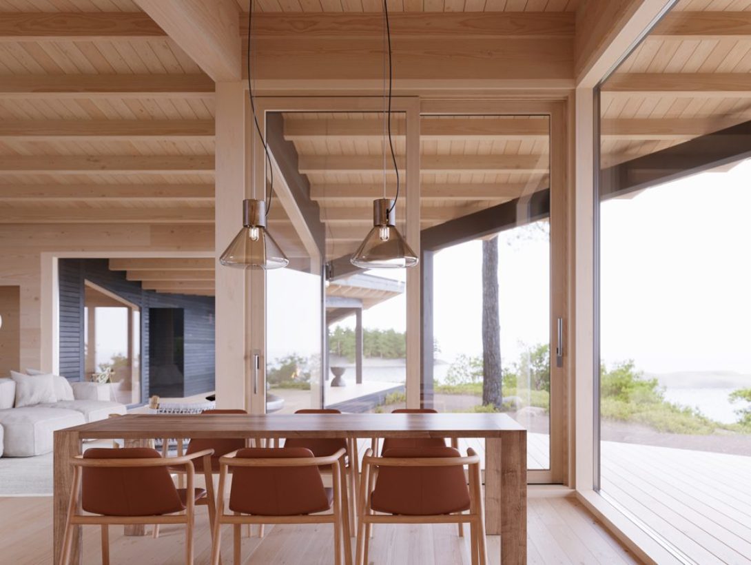 Promising architects given free rein: introducing the magnificent Honka Frame wooden houses of 2022
