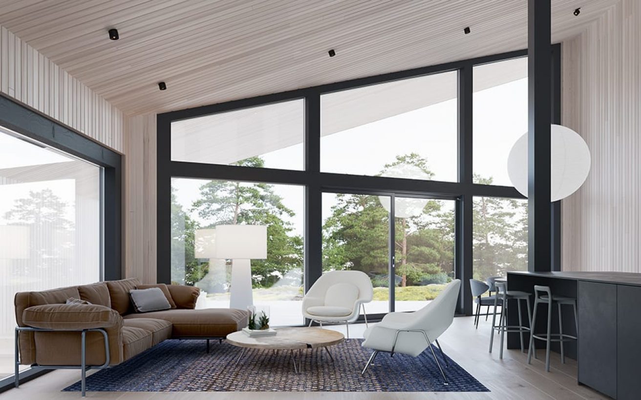 The new Honka Frame collection 2020 design evokes living, natural forms