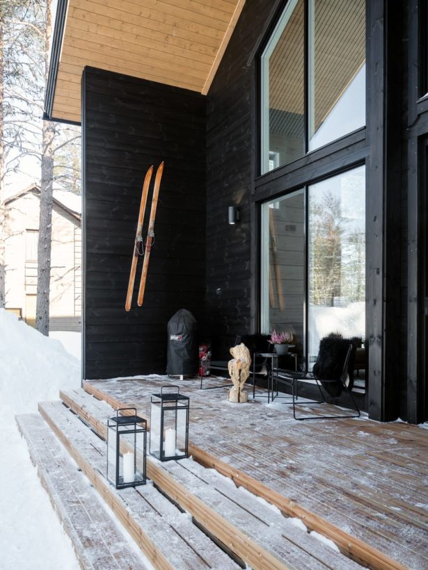 A getaway by a fell – this is the stunning Honka log cabin of Eva-Maria, Toni and their children