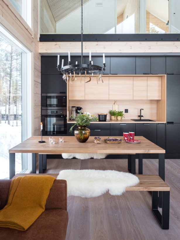 A getaway by a fell – this is the stunning Honka log cabin of Eva-Maria, Toni and their children