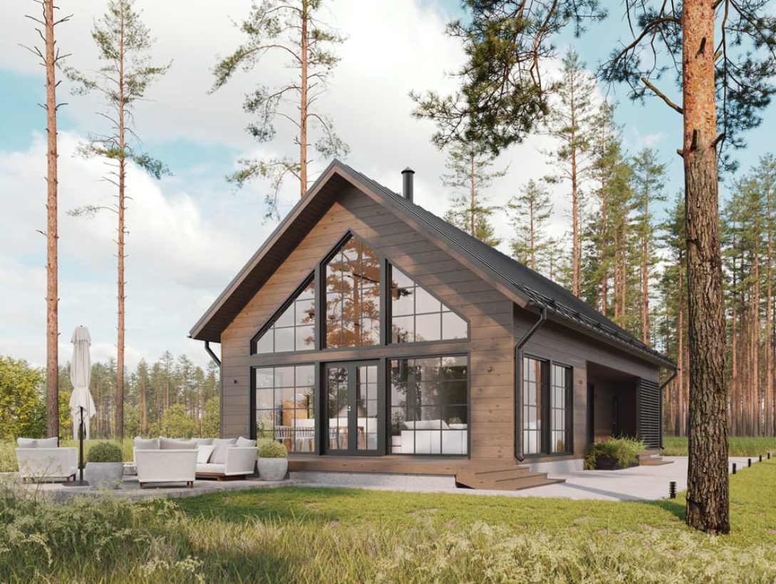 New log houses for the year 2021 adapt to surprising everyday needs: Touko