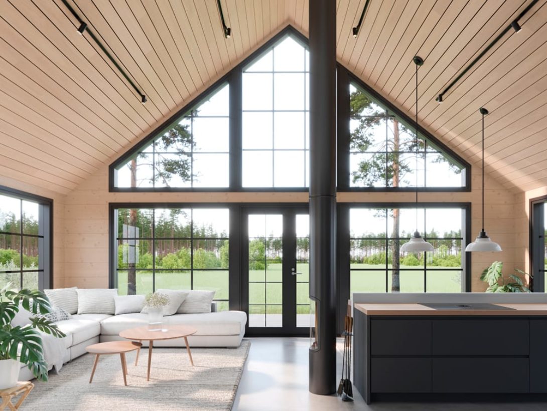New log houses for the year 2021 adapt to surprising everyday needs: Touko