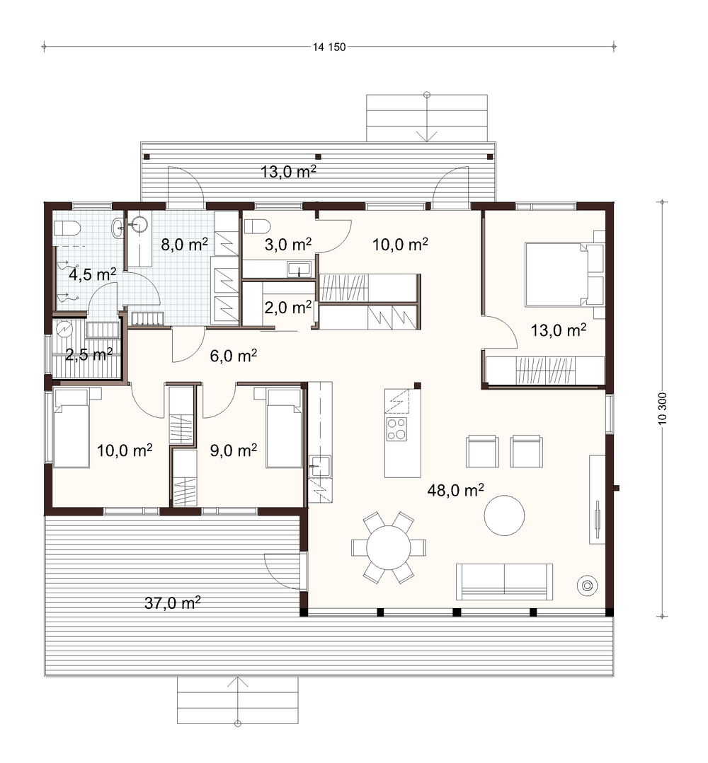 honka-log-home-taimi-130-2a-floor-plan-ID50195.jpg
