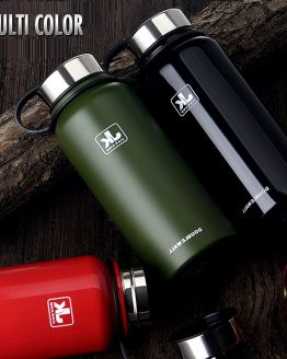 sustainable glass drinking stainless steel thermos bottle 1