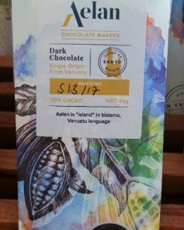 Buy Naturally Organic Dark Chocolate 70% Cacao from Santo Vanuatu Artisan Chocolate Makers