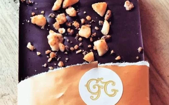 Gaston Chocolat Caramelized Nangai Nuts and Sea Salt