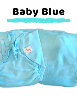Coming Soon - Organic Cotton Nappies - Pack of 3 - Blue